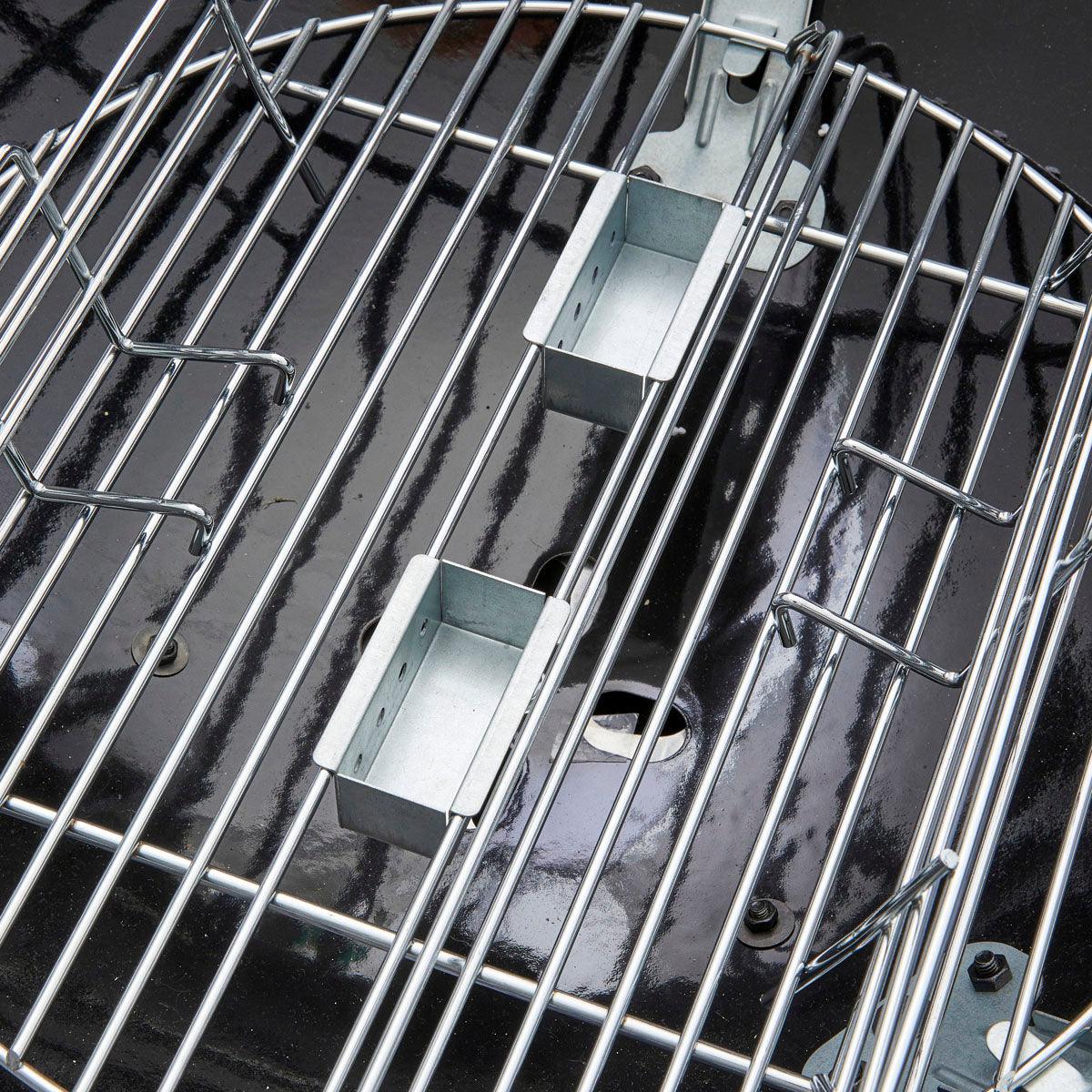 Naterial Asador Portatil de Carbón 1 Rejilla, Modelo Phoenix Beta II - LuzDeco