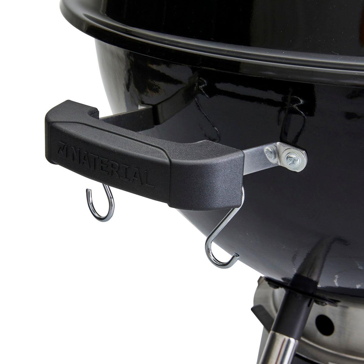 Naterial Asador Portatil de Carbón 1 Rejilla, Modelo Phoenix Beta II - LuzDeco