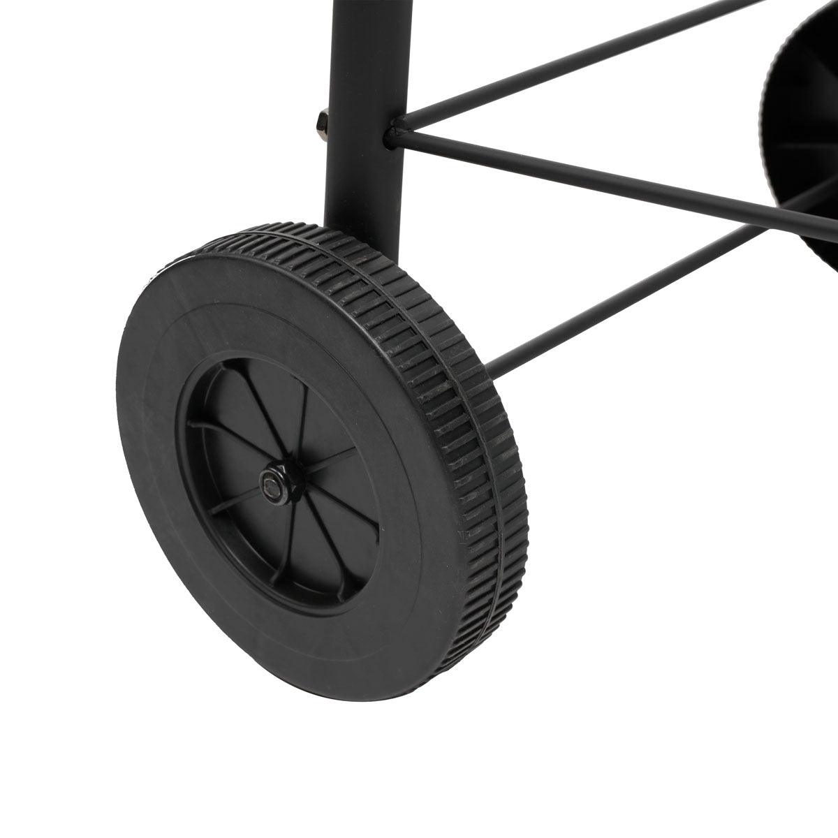 Naterial Asador Portatil de Carbón 1 Rejilla, Modelo Trolley - LuzDeco