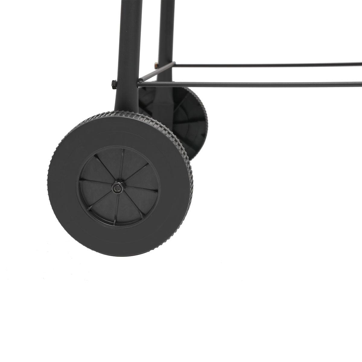 Naterial Asador Portatil de Carbón 1 Rejilla, Modelo Trolley - LuzDeco