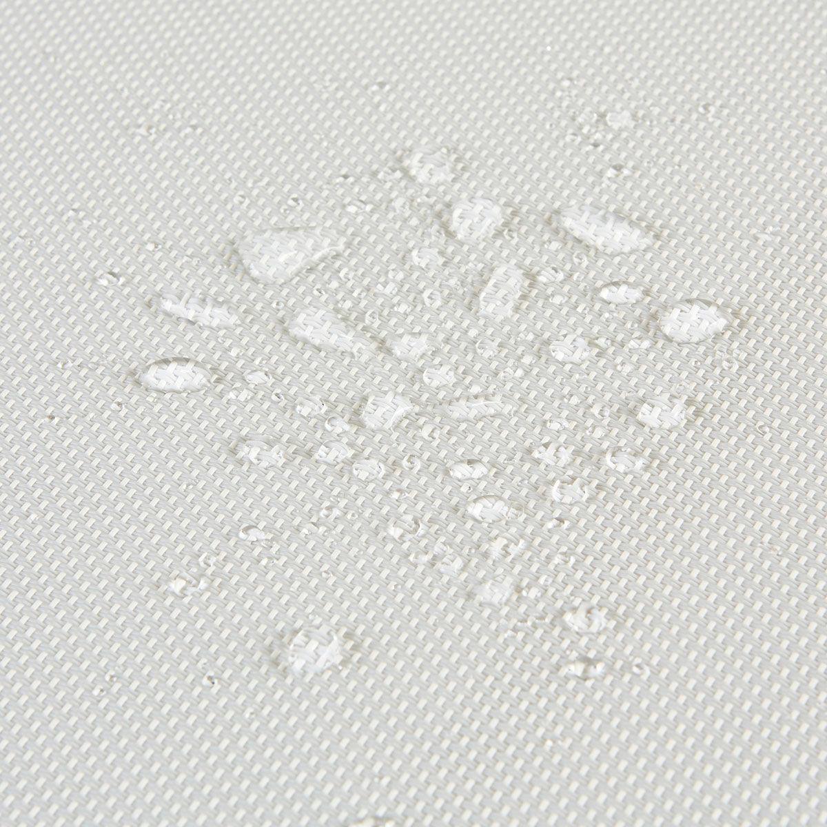 Naterial Camastro Reclinable de Textileno y Aluminio con Ruedas, Modelo Lyra II - LuzDeco