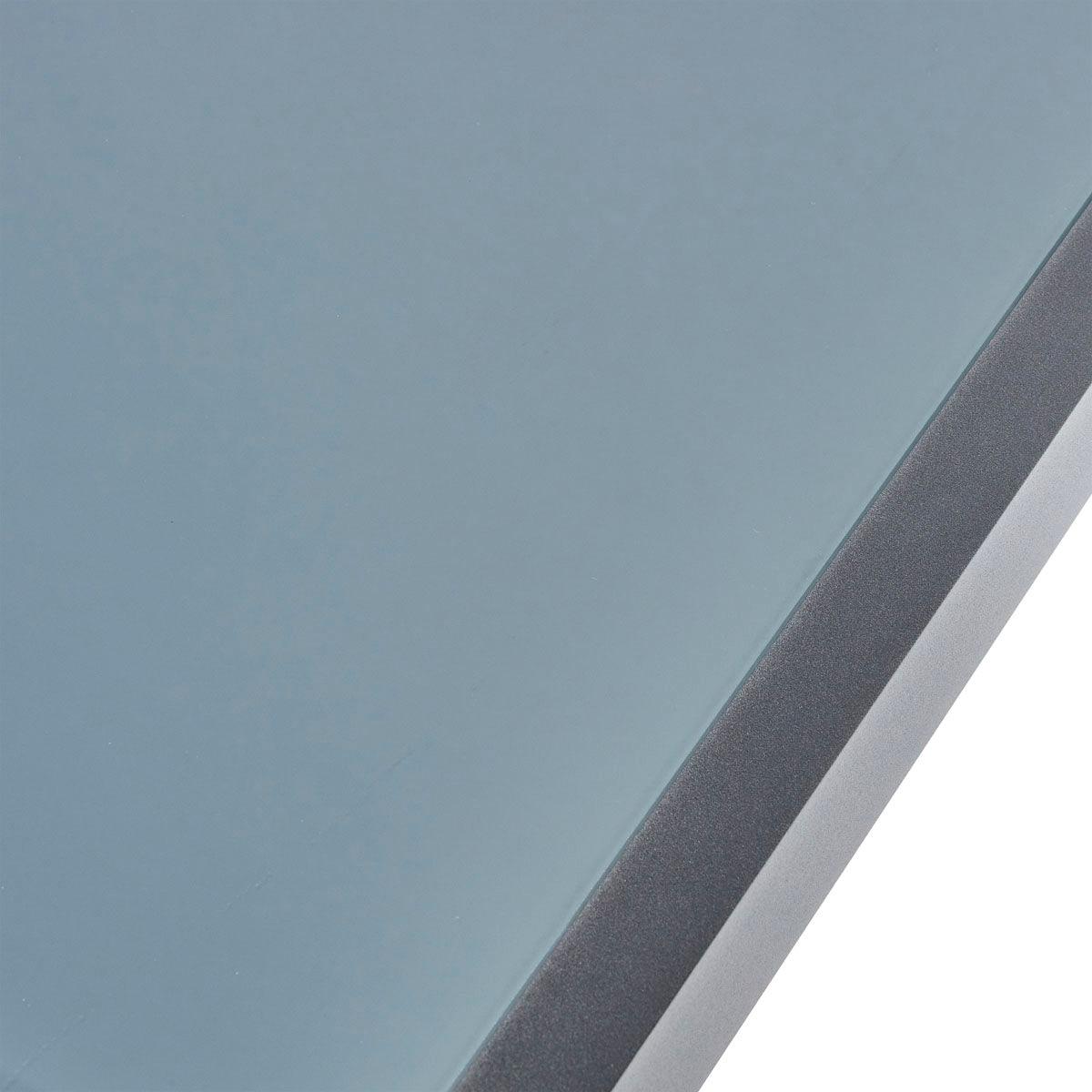 Naterial Set de Comedor: Mesa + 6 Silla de Textileno y Aluminio con Descansabrazos Apta para Exterior, Modelo Mesa Lyra II+ Sillas Orion Alpha II - LuzDeco