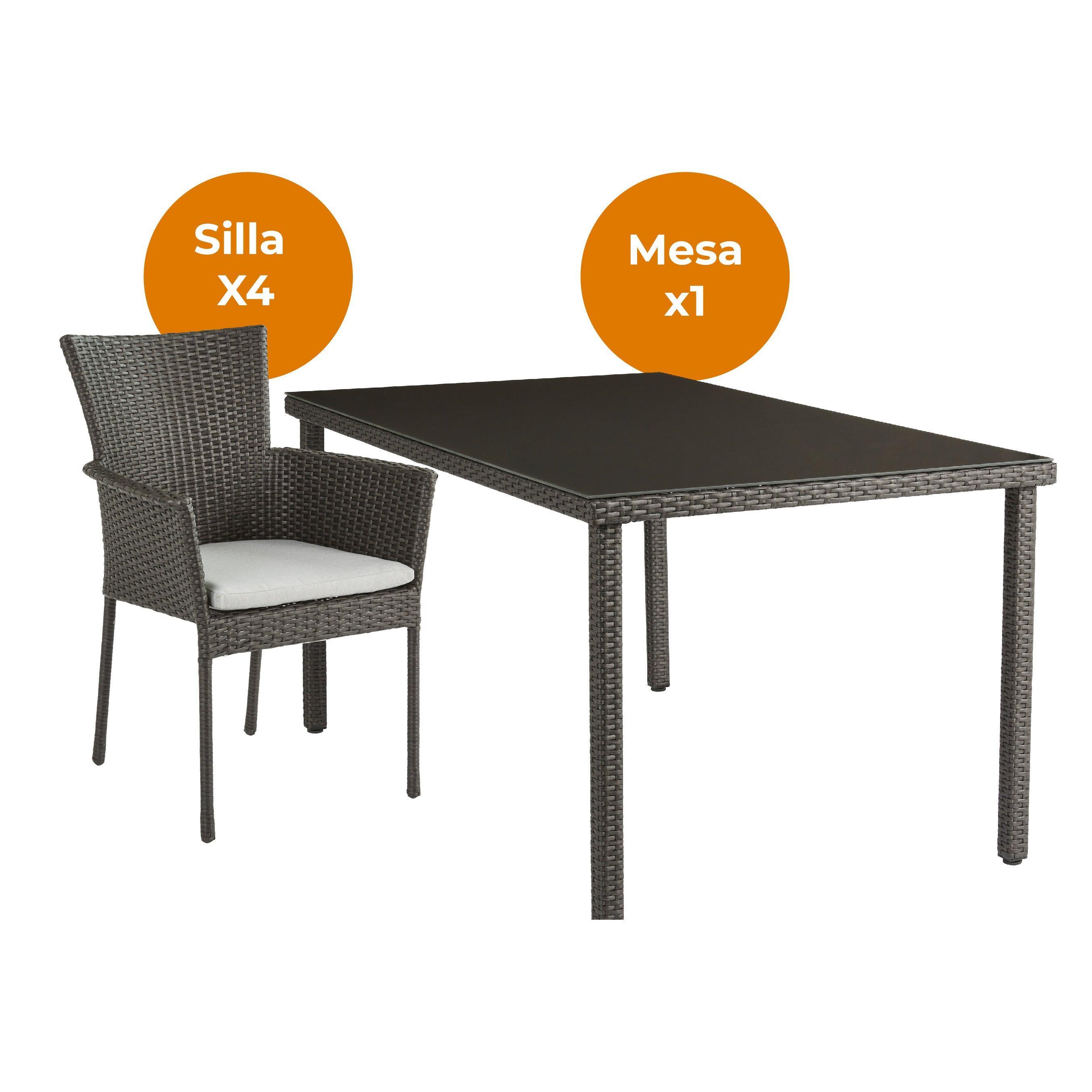Muebles de jardín, muebles para exterior, muebles resistentes al sol, set muebles de jardín, set de sala para exterior, mesa de centro para exterior, comedor para exterior, set de comedor, camastros, sillas exterior, naterial, luzdeco,