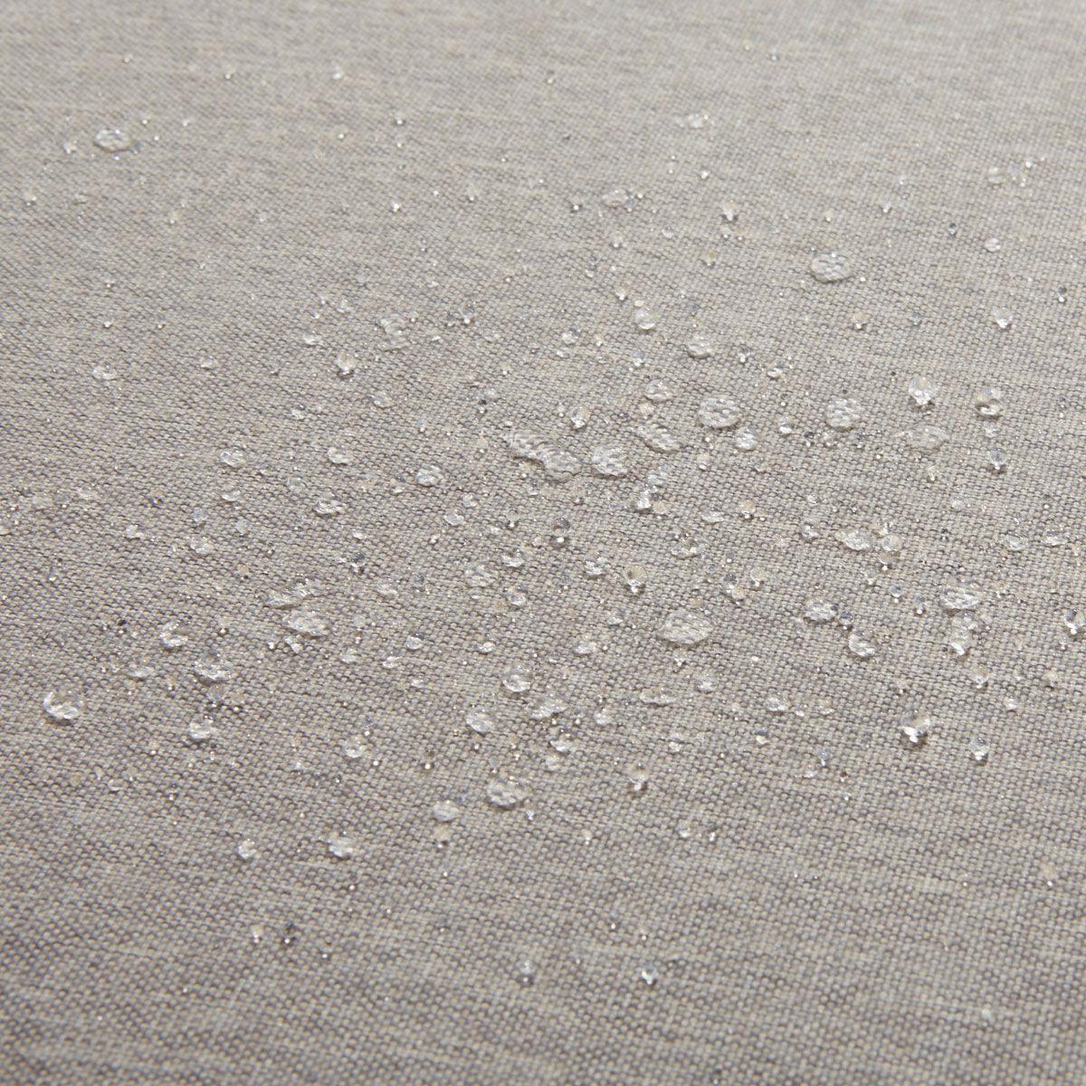 Naterial Set de Muebles de Jardín: Sofá Esquinero + 2 Taburetes + Mesa de Aluminio para Exterior, Modelo Odyssea - LuzDeco