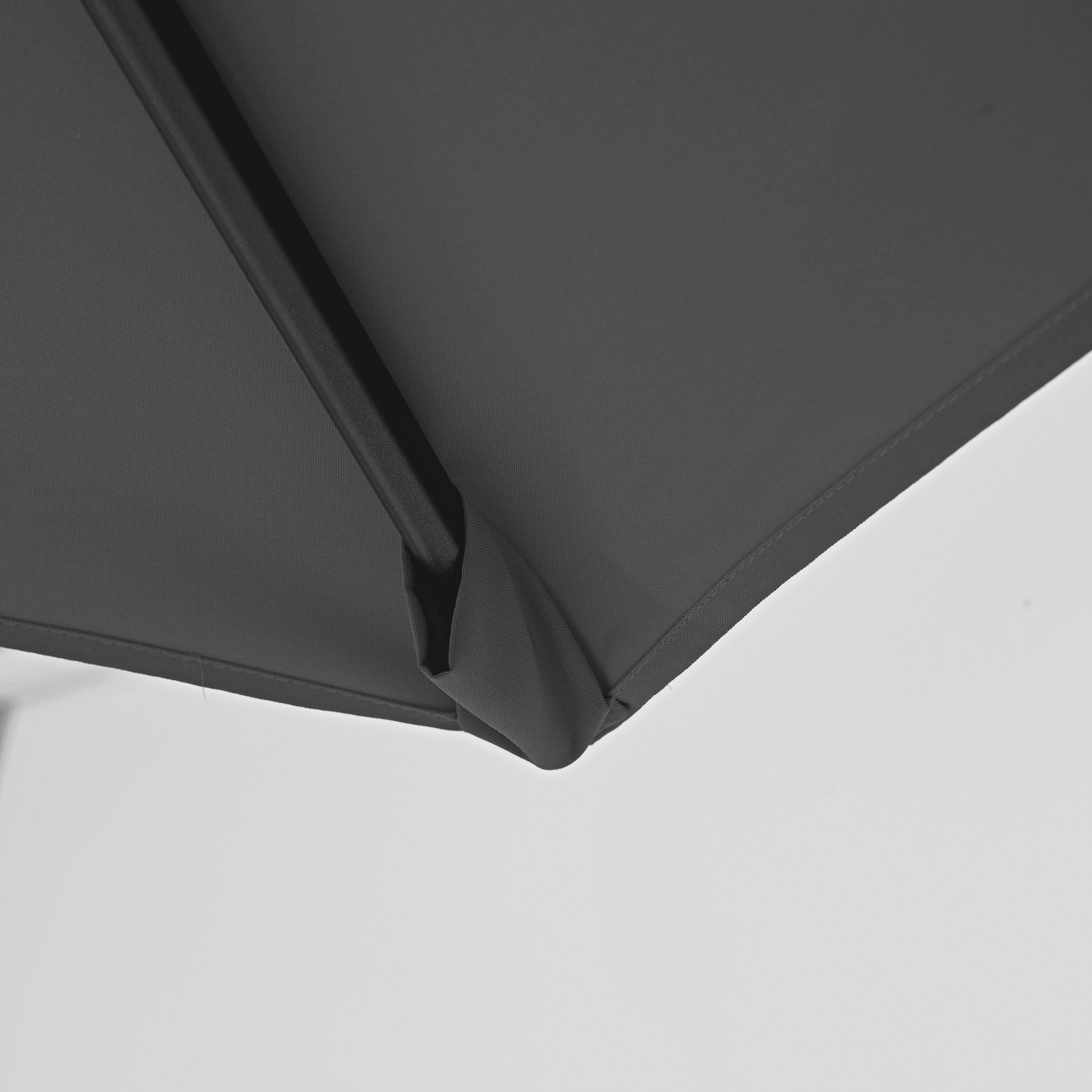 Naterial Sombrilla para Jardín Hexagonal con Brazo Lateral, Modelo Avea - LuzDeco