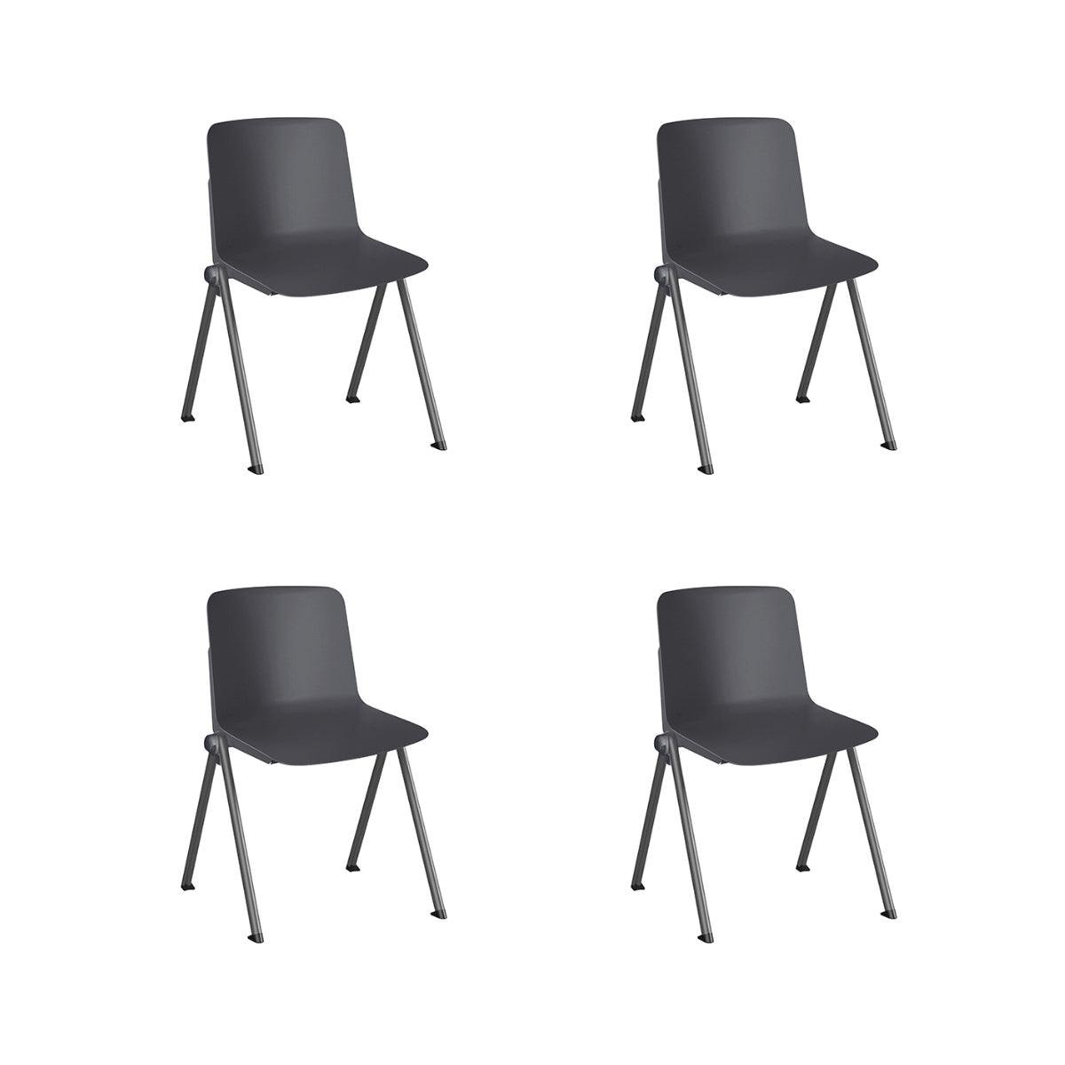 Offiho Set de 4 Sillas de Comedor Durable Para Interior y Exterior con Protección UV, Modelo Plus OHV73 - LuzDeco