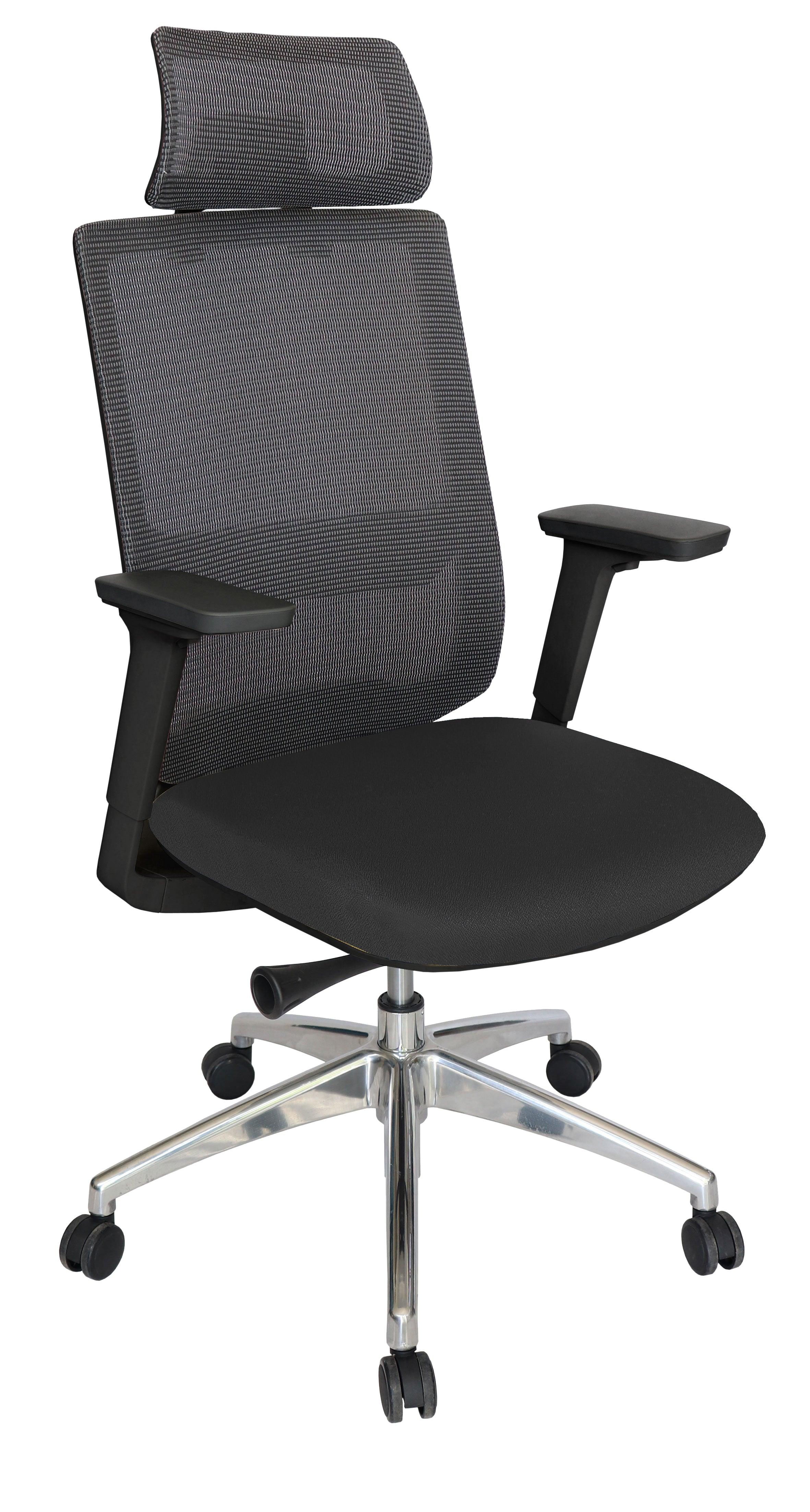 Offiho Silla De Escritorio Ergonómica Reclinable con Altura Ajustable, Modelo SOHO OHE95 - LuzDeco