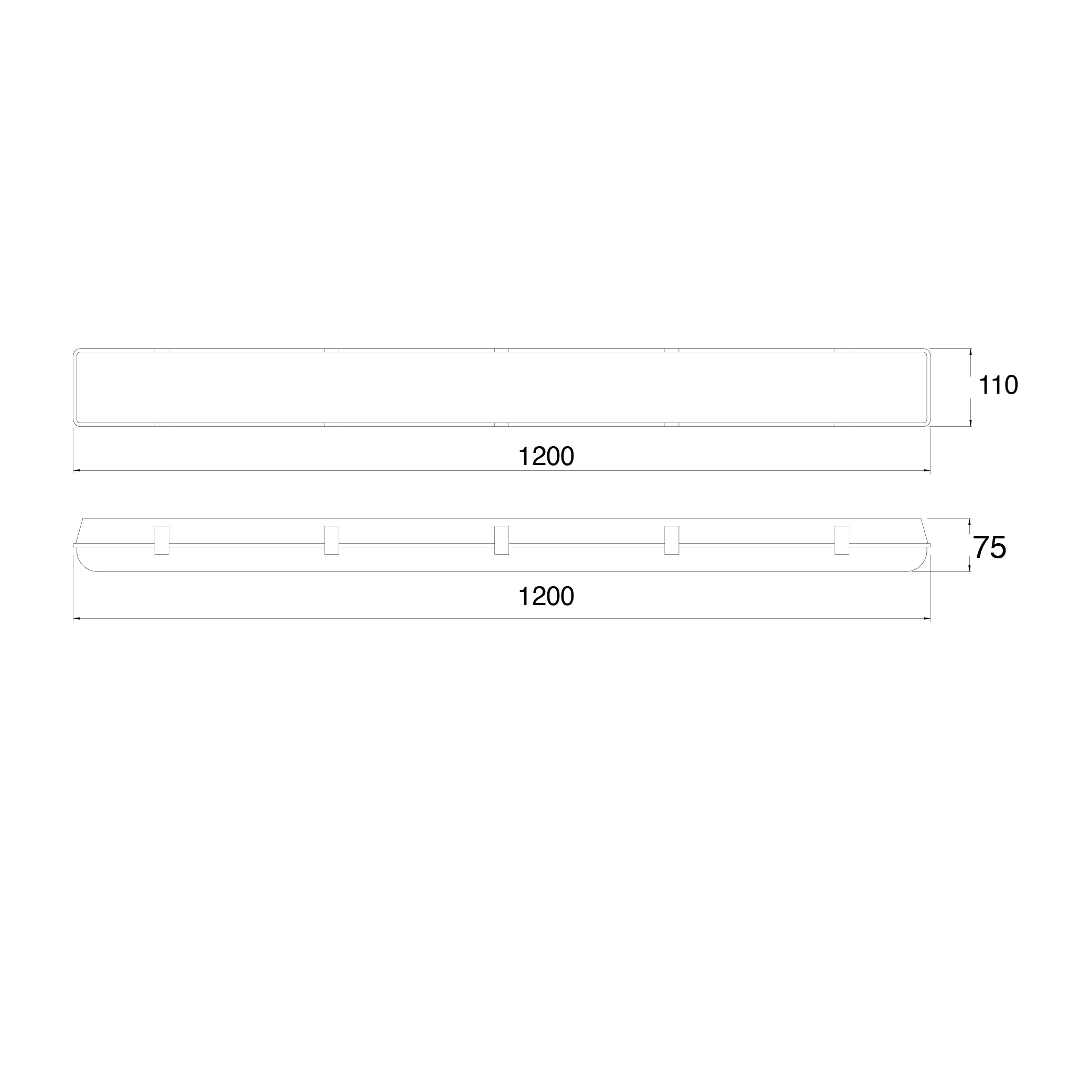 Luminario LED con Sensor y Temporizador Estevez 19564-PRO - 36W, 4000K, Sobreponer- LuzDeco