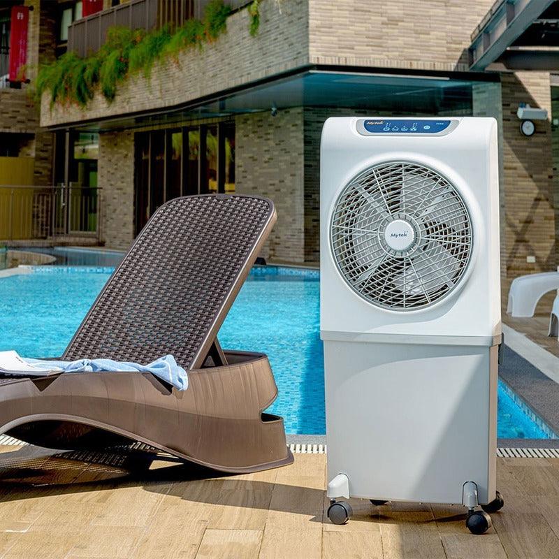 Enfriador de Aire | 3204 | 45 L | Con Control | Blanco / Gris - LuzDeco