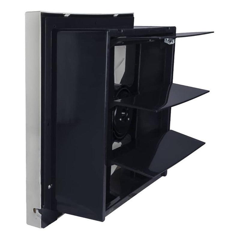 Extractor de Aire | 1712 | 12 pulgadas | Industrial | Pared / Ventana | Reja Antirretorno - LuzDeco