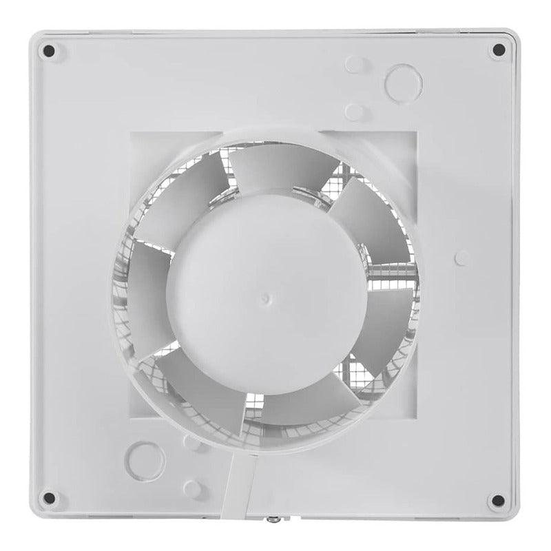 Extractor de Aire | 2604 | 4 pulgadas | Baño / Cocina | Pared | Rejilla Frontal - LuzDeco