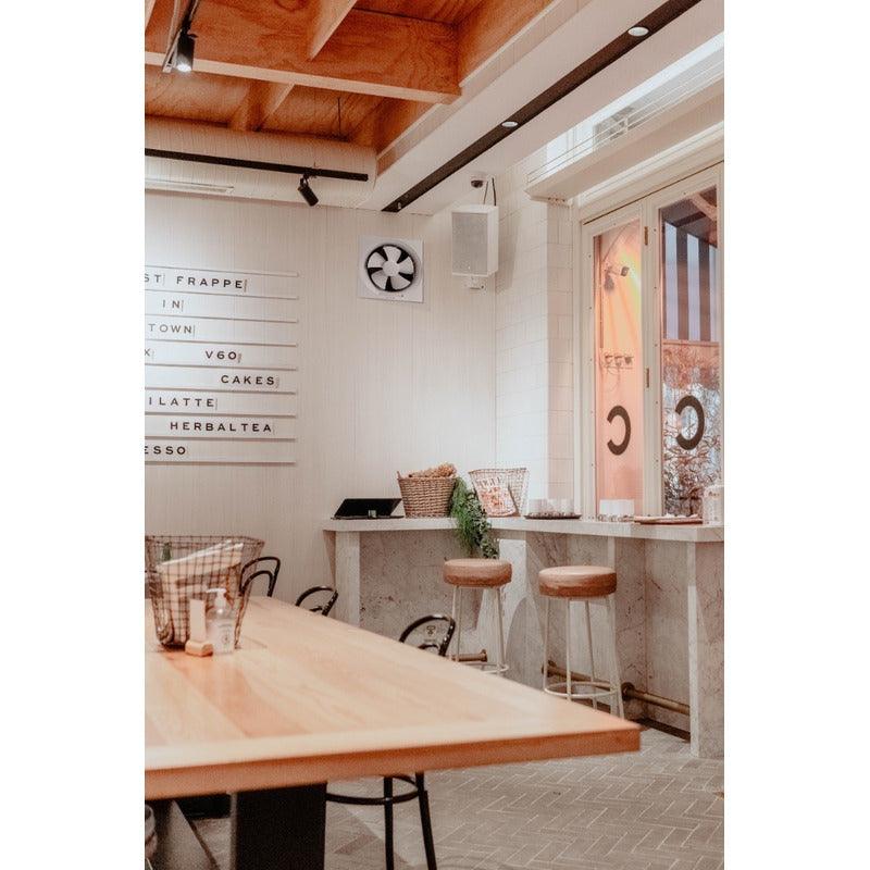 Extractor de Aire | 1710 | 10 pulgadas | Industrial | Pared / Ventana | Reja Antirretorno - LuzDeco