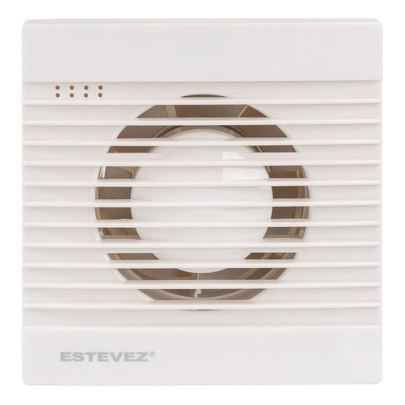 Extractor de Aire | 1204 | 4 pulgadas | Baño / Cocina | Pared / Techo | Reja Antirretorno - LuzDeco