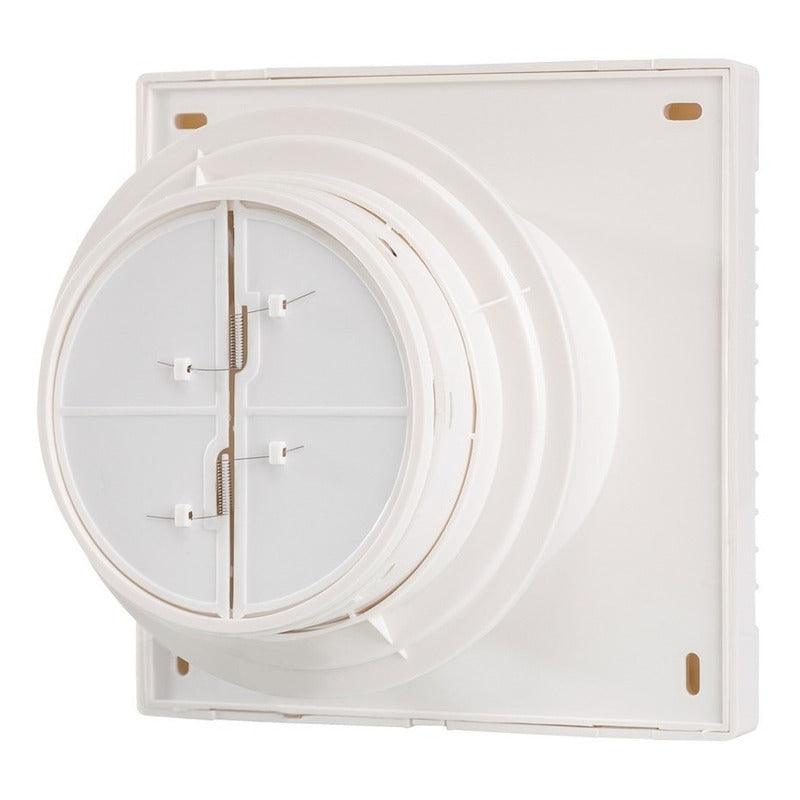 Extractor de Aire | 1204 | 4 pulgadas | Baño / Cocina | Pared / Techo | Reja Antirretorno - LuzDeco