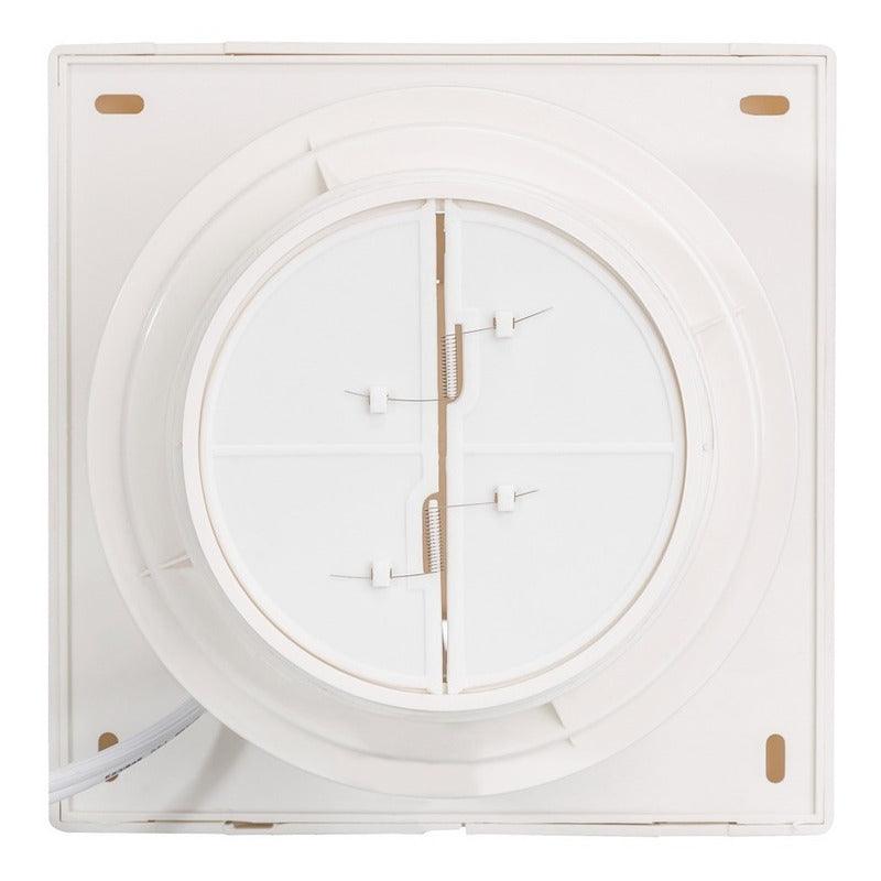 Extractor de Aire | 1204 | 4 pulgadas | Baño / Cocina | Pared / Techo | Reja Antirretorno - LuzDeco