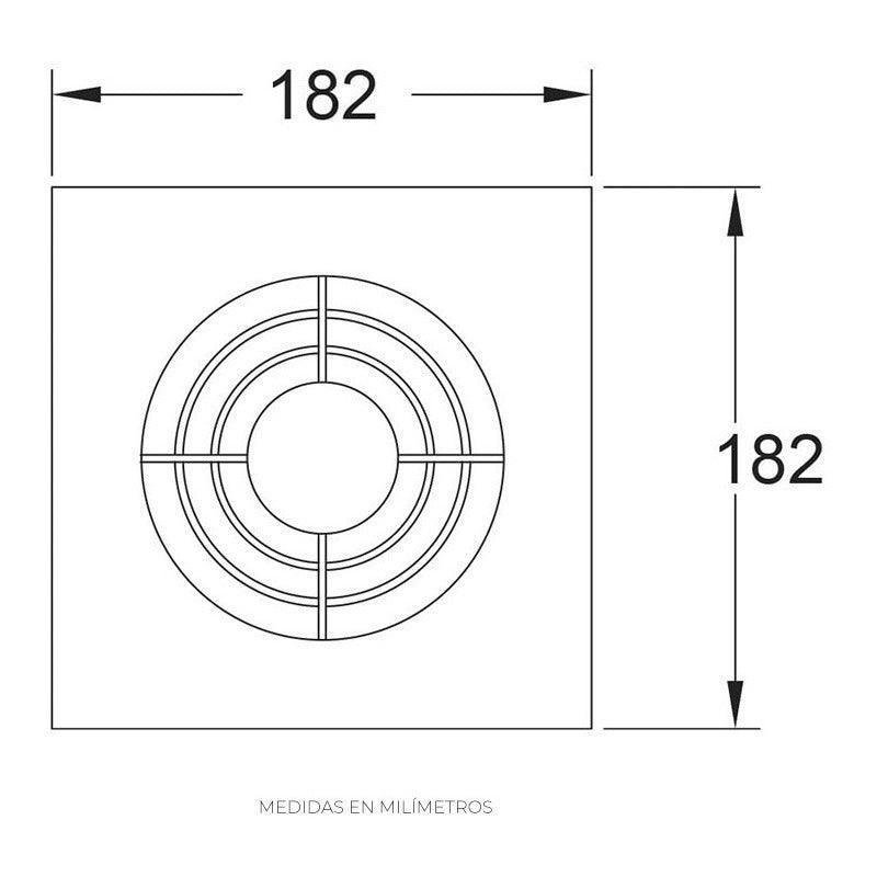 Extractor de Aire | 1005 | 5 pulgadas | Baño / Cocina | Pared / Ventana - LuzDeco