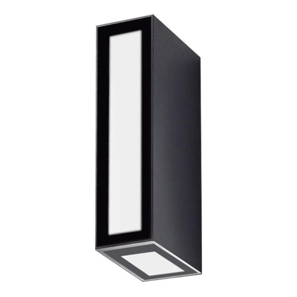 Lámpara Exterior LED Arbotante 8W Estevez 19282 - Negro - Ideal para Jardines y Fachadas- LuzDeco