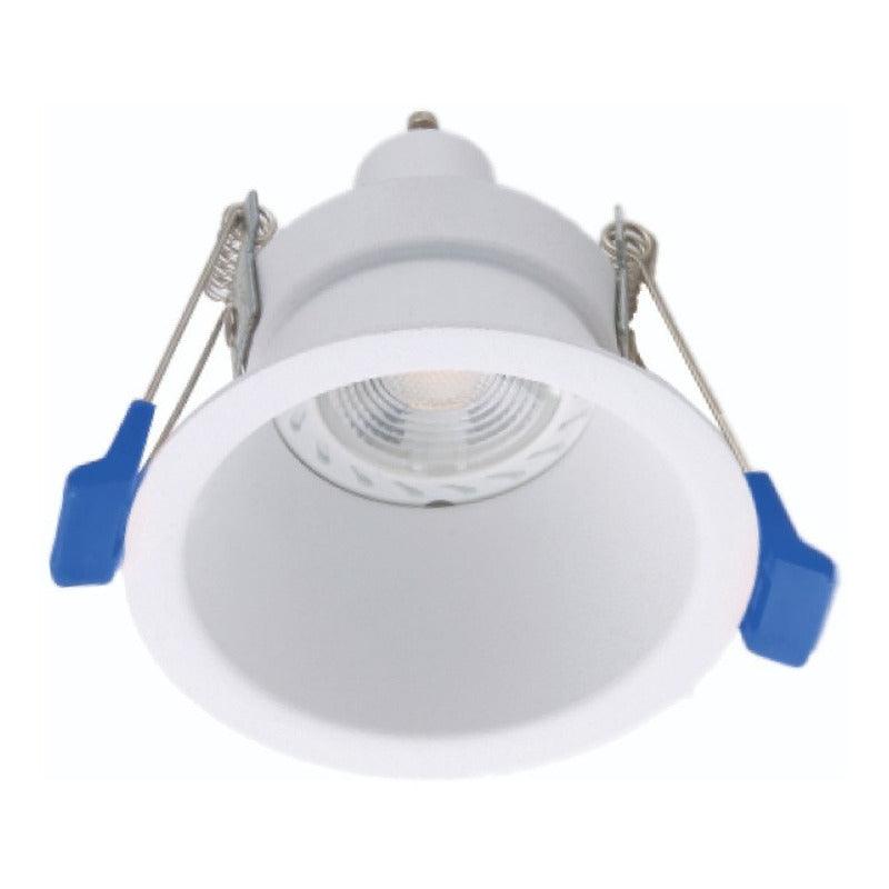 Foco LED Empotrable MR16/GU5.3 Estevez 19117-0 - 35W máx - Luz Blanca - Ángulo Ajustable - LuzDeco