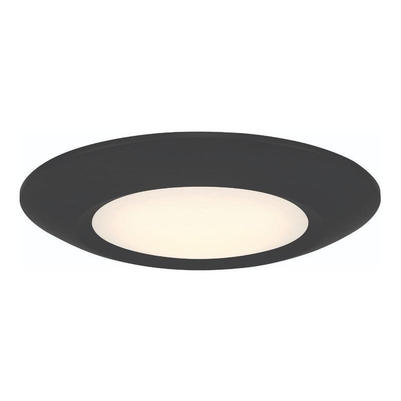 Lámpara LED Sobreponer Wheel Moderna 10W Estevez 19313-0 - Luz Neutra 4000K - Blanco/Negro - LuzDeco