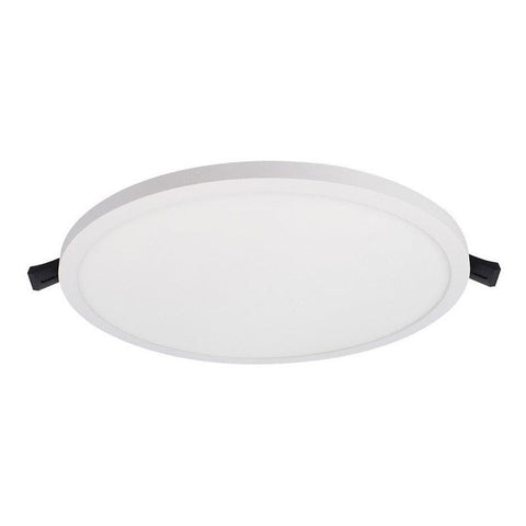 Estevez Lámpara LED 12W Luz Cálida 3000K / Luz Fría 6000K, Empotrar Techo, Modelo 39122-1-WW
