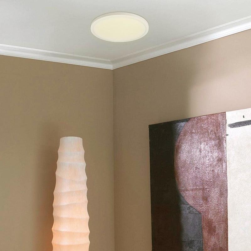 Estevez 39122-1-WW: Lámpara LED Empotrable 12W - Luz Cálida y Fría - LuzDeco