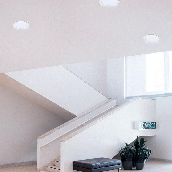 Lámpara LED Empotrable Estevez 4W - Luz Blanca Dinámica (2700-6000K), Ajustable, Modelo 39102-0-CNW - LuzDeco