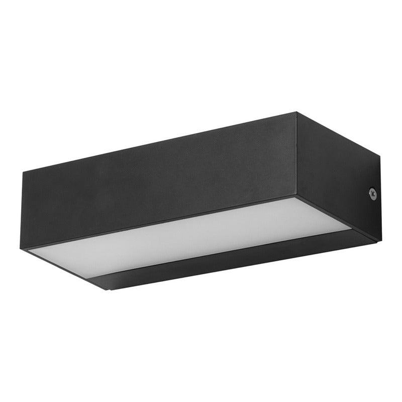 Luminaria LED Exterior Estevez ETX-0376-ANT: Luz Cálida 3000K, IP65, Sobreponer Pared- LuzDeco