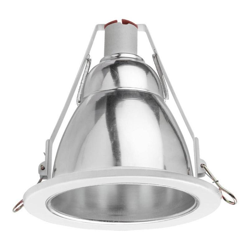 Foco LED Orientable Empotrable Techo Estevez 19579-0 - 8 pulgadas - E26 - Aluminio - LuzDeco