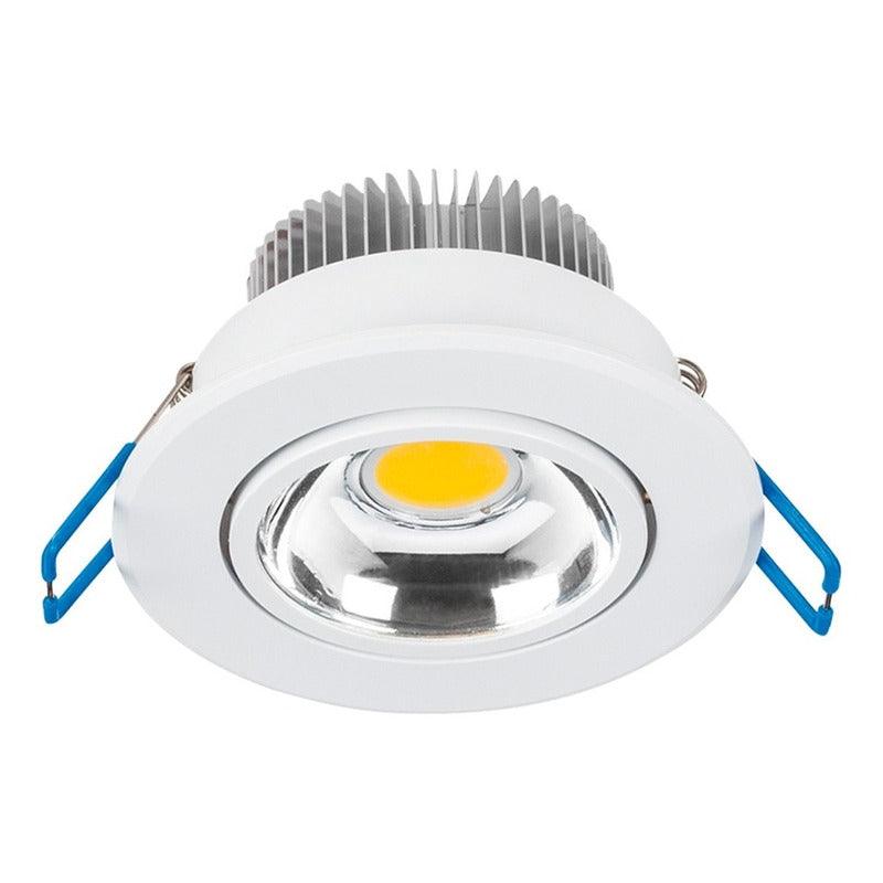 Lámpara Led | 19191 | 5W | Empotrar Techo | Luz Cálida 3000K | Orientable - LuzDeco