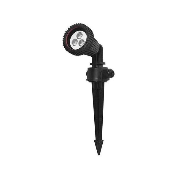 Foco Exterior LED Estevez 8W | Modelo ETX-0214-NEG | Proyector con Estaca | Resistente a la Sal - LuzDeco