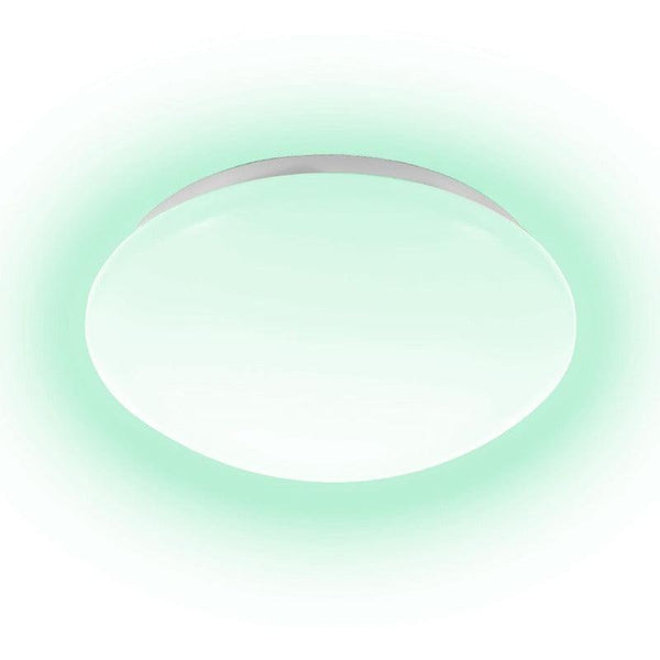 Lámpara Led Smart | ES-19433 | 8W | Sobreponer Techo | Luz Blanco Dinámico | Google Home y Alexa - LuzDeco