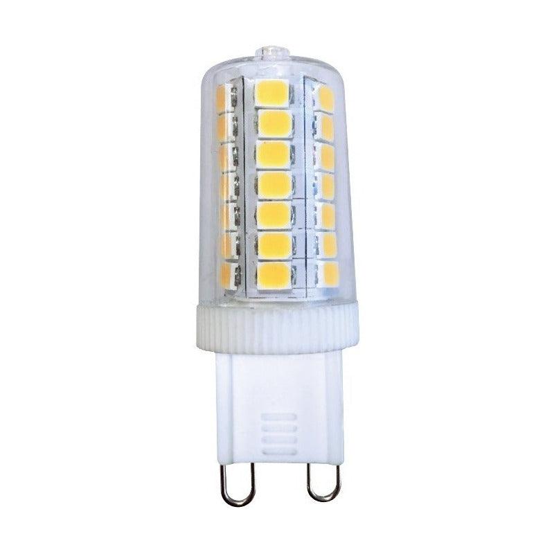 Pack de 10 Focos LED Pellizco Estevez E81091-03 - Luz Cálida 3000K, Base G9, 3W- luzdeco