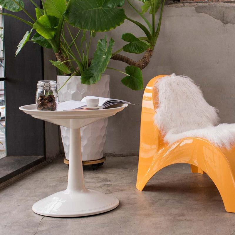 Lagoon, mesa auxiliar Sprout, mesa lateral para exterior, mesa lateral, Mesas para exterior, Mobiliario de terraza, Mesa auxiliar para exterior, Resistente a los rayos UV, Muebles resistentes a los rayos UV, Muebles de exterior