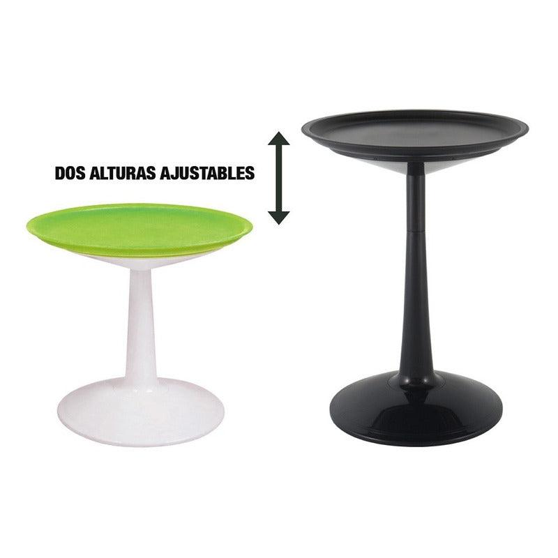 Lagoon, mesa auxiliar Sprout, mesa lateral para exterior, mesa lateral, Mesas para exterior, Mobiliario de terraza, Mesa auxiliar para exterior, Resistente a los rayos UV, Muebles resistentes a los rayos UV, Muebles de exterior