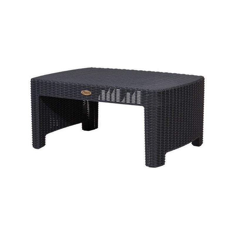 Lagoon, Gardenia 7026CT Mesa de Centro, Mesa se Centro rattan, Mesa de centro para exterior, Mesa de centro apta para exterior, Sillón de jardín, Rattan sintético, Resistente a la interperie, Mobiliario de terraza, Estilo contemporáneo, Comodidad exterior