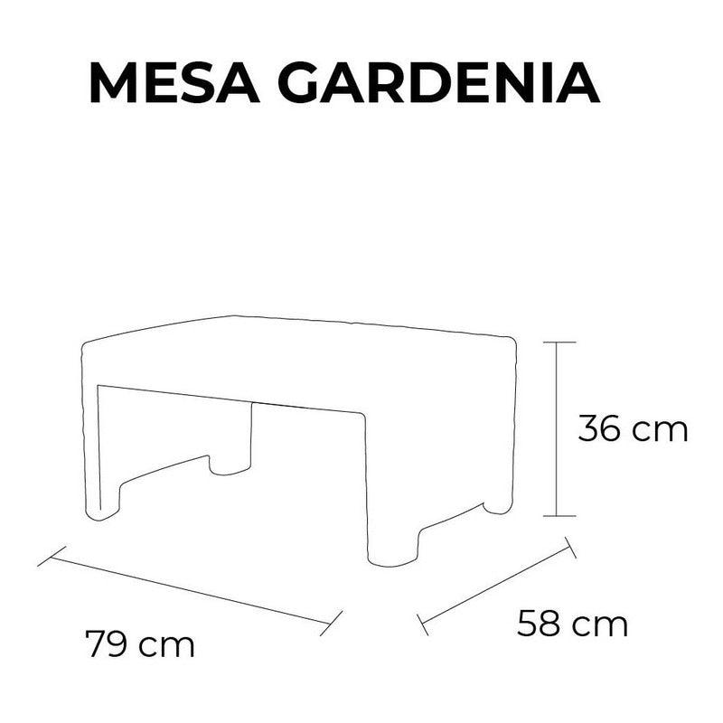 Lagoon, Gardenia 7026CT Mesa de Centro, Mesa se Centro rattan, Mesa de centro para exterior, Mesa de centro apta para exterior, Sillón de jardín, Rattan sintético, Resistente a la interperie, Mobiliario de terraza, Estilo contemporáneo, Comodidad exterior