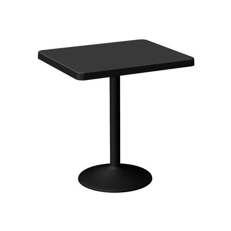 Lagoon Mesa de Comedor Moderna Polipropileno con Patas de Acero, Apta para Interior y Exterior con Protección UV, Modelo Oulu 7167 - LuzDeco