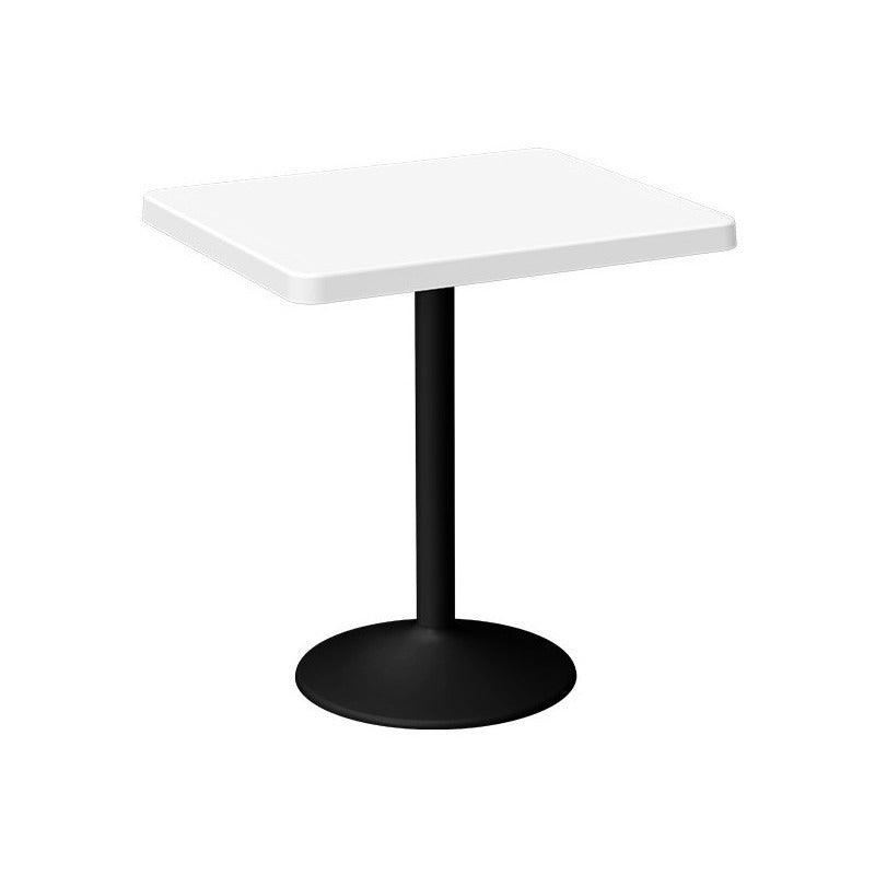 Lagoon Mesa de Comedor Moderna Polipropileno con Patas de Acero, Apta para Interior y Exterior con Protección UV, Modelo Oulu 7167 - LuzDeco