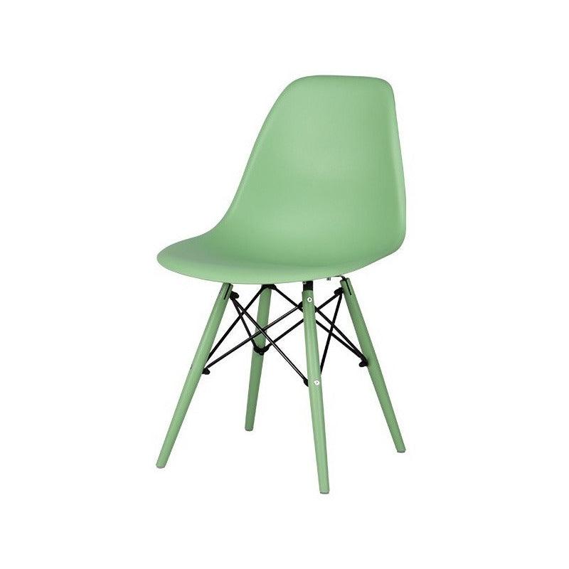 Lagoon Set de 2 Sillas de Comedor Clásicas para Exterior e Interior con Soporte de Metal, Modelo Heron 7068C - LuzDeco