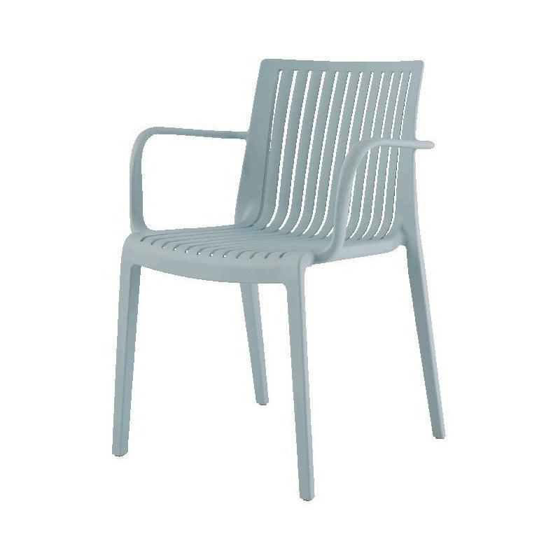Lagoon, Silla Milos 7203, Silla de comedor, Silla con bdescansabrazos, silla de comedor para exterior, silla de comedor para interior, Muebles de interior, Mobiliario de terraza, Sillas para terraza, Resistente a los rayos UV, Muebles resistentes a los rayos UV, Muebles de exterior