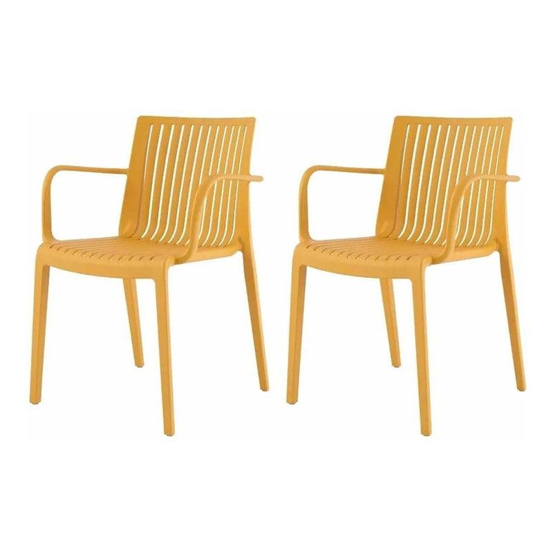 Lagoon, Silla Milos 7203, Silla de comedor, Silla con bdescansabrazos, silla de comedor para exterior, silla de comedor para interior, Muebles de interior, Mobiliario de terraza, Sillas para terraza, Resistente a los rayos UV, Muebles resistentes a los rayos UV, Muebles de exterior