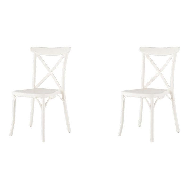 Lagoon, Silla X 7061, Silla de comedor, Silla Vintage, silla de comedor para exterior, silla de comedor para interior, Muebles de interior, Mobiliario de terraza, Sillas para terraza, Resistente a los rayos UV, Muebles resistentes a los rayos UV, Muebles de exterior, Silla para eventos