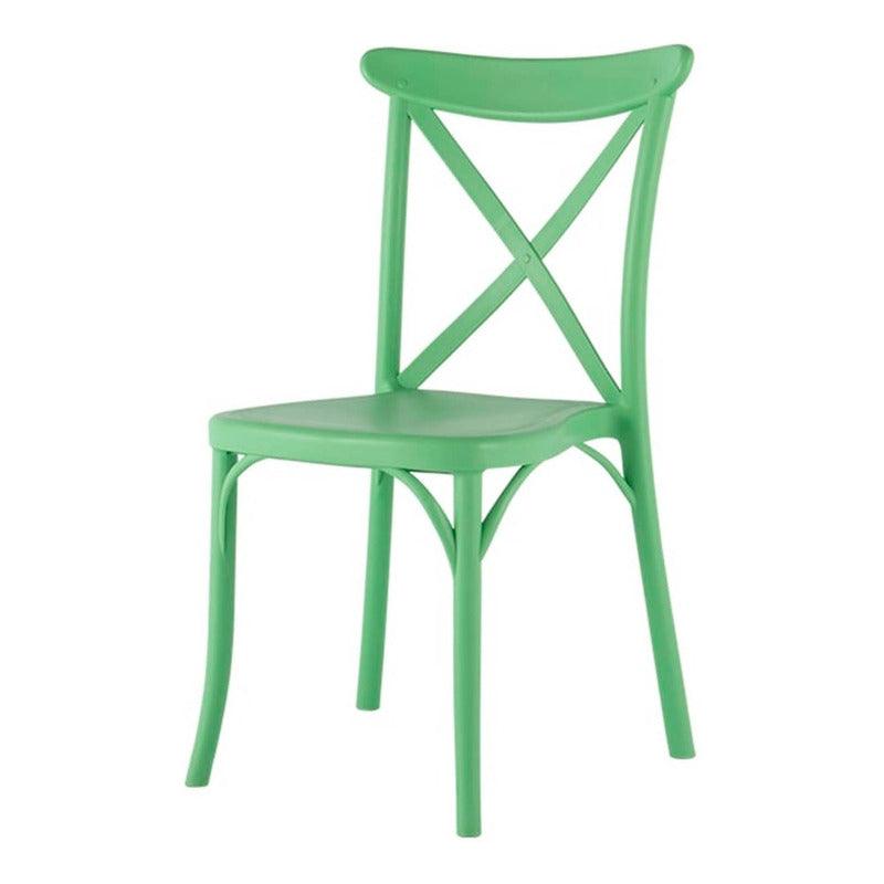 Lagoon, Silla X 7061, Silla de comedor, Silla Vintage, silla de comedor para exterior, silla de comedor para interior, Muebles de interior, Mobiliario de terraza, Sillas para terraza, Resistente a los rayos UV, Muebles resistentes a los rayos UV, Muebles de exterior, Silla para eventos