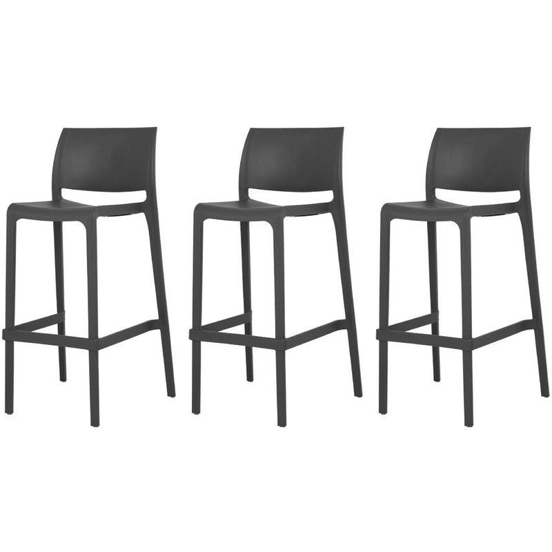 Lagoon, Banco para barra 7211, silla alta, banco moderno, banco para interior, banco para exterior, Silla comtemporanea, Banco para barra de cocina, Muebles de interior, Mobiliario de terraza, Sillas para terraza, Resistente a los rayos UV, Muebles resistentes a los rayos UV, Muebles de exterior