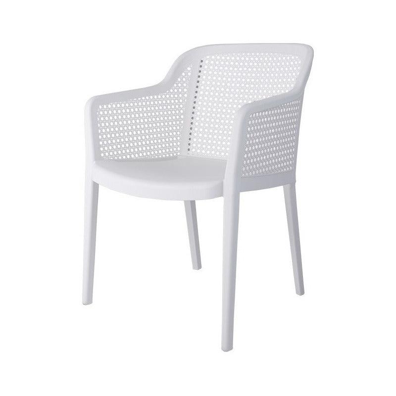 Lagoon, Silla Grace 7028, Set de Sillas de comedor, silla de comedor para exterior, silla de comedor para interior, Muebles de rattan sintetico, Mobiliario de terraza, Diseño de ratan, Resistente a los rayos UV, Muebles resistentes a los rayos UV, Muebles de mimbre