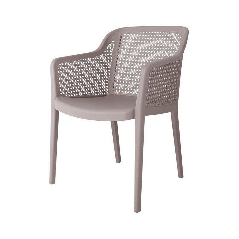 Lagoon, Silla Grace 7028, Set de Sillas de comedor, silla de comedor para exterior, silla de comedor para interior, Muebles de rattan sintetico, Mobiliario de terraza, Diseño de ratan, Resistente a los rayos UV, Muebles resistentes a los rayos UV, Muebles de mimbre