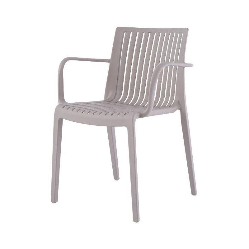 Lagoon, Silla Milos 7203, Silla de comedor, Silla con descansabrazos, silla de comedor para exterior, silla de comedor para interior, Muebles de interior, Mobiliario de terraza, Sillas para terraza, Resistente a los rayos UV, Muebles resistentes a los rayos UV, Muebles de exterior