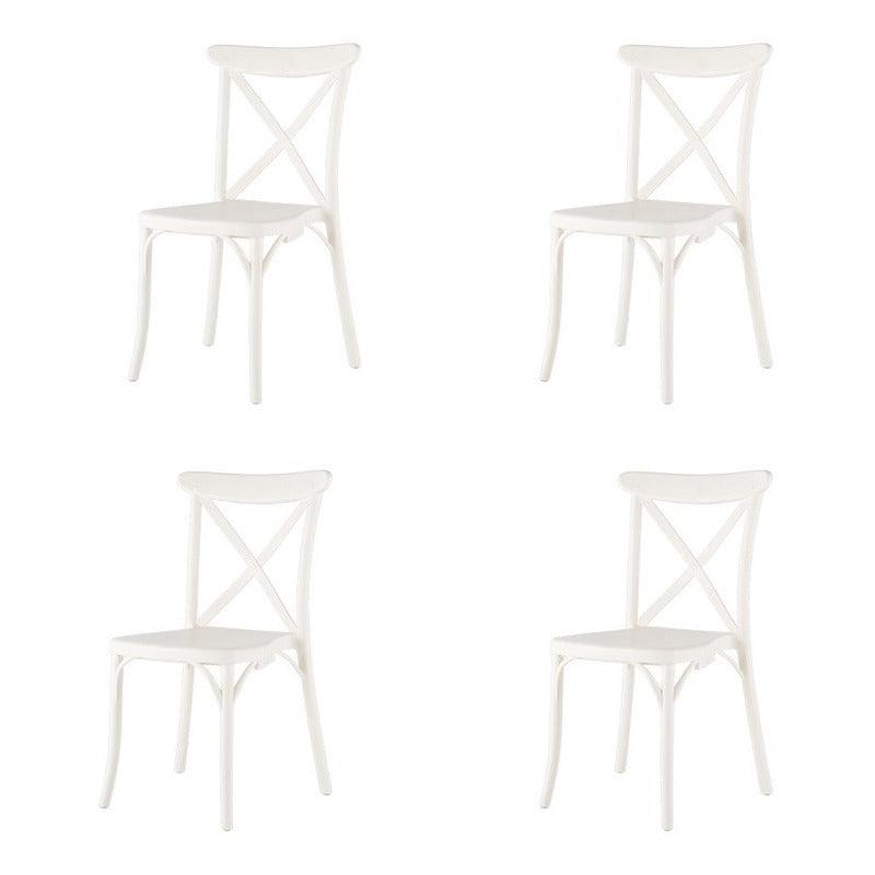 Lagoon, Silla X 7061, Silla de comedor, Silla Vintage, silla de comedor para exterior, silla de comedor para interior, Muebles de interior, Mobiliario de terraza, Sillas para terraza, Resistente a los rayos UV, Muebles resistentes a los rayos UV, Muebles de exterior, Silla para eventos