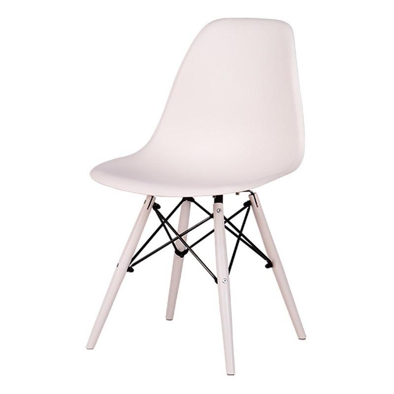 Lagoon Silla de Comedor Clásica para Exterior e Interior con Soporte de Metal, Modelo Heron 7068C - LuzDeco