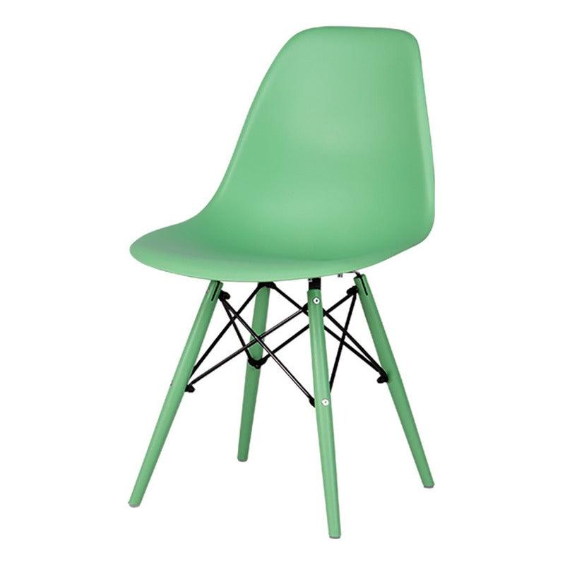 Lagoon Silla de Comedor Clásica para Exterior e Interior con Soporte de Metal, Modelo Heron 7068C - LuzDeco